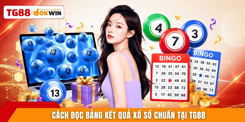 Cách đọc bảng kết quả xổ số chuẩn tại TG88
